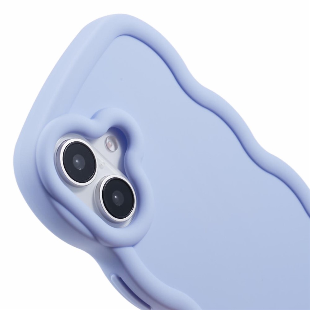  iPhone 17 Mobilskal Wavy Lila - Teknikhallen.se
