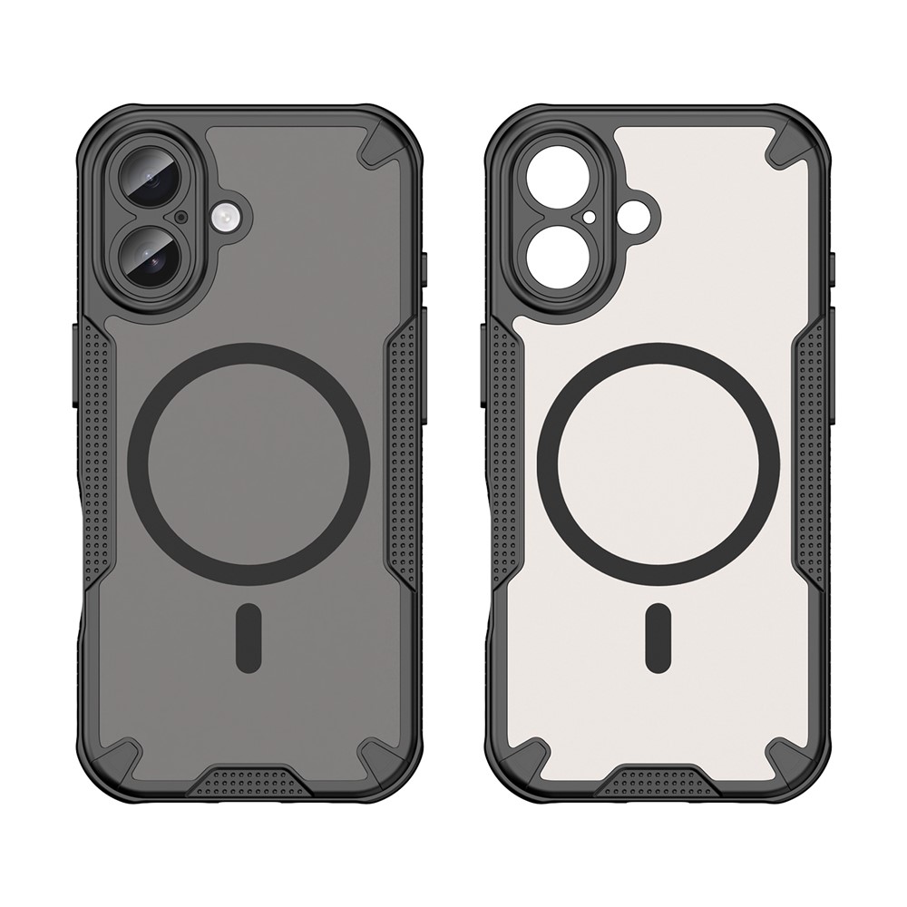  iPhone 17 Skal MagSafe Hybrid Armor Svart - Teknikhallen.se