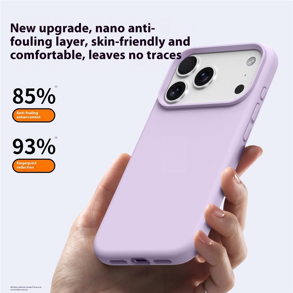  iPhone 17 Pro Skal MagSafe Liquid Silikon Svart - Teknikhallen.se