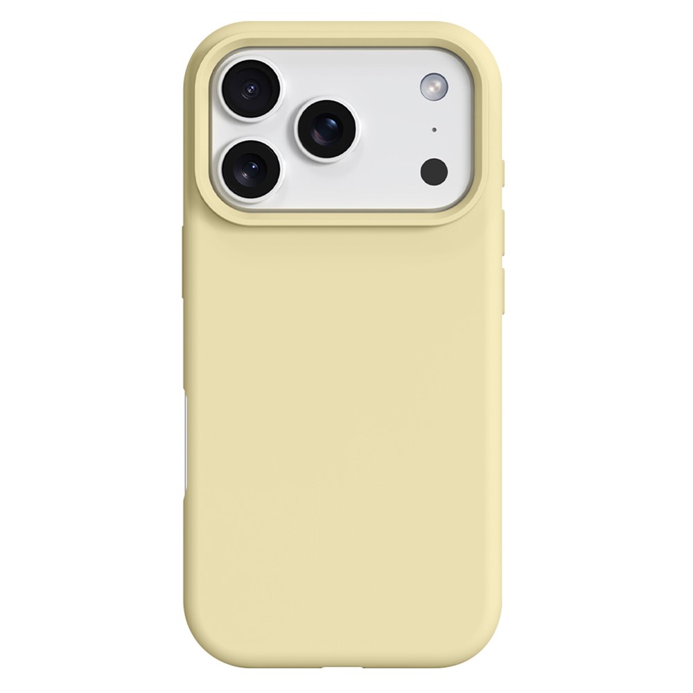  iPhone 17 Pro Skal MagSafe Liquid Silikon Gul - Teknikhallen.se