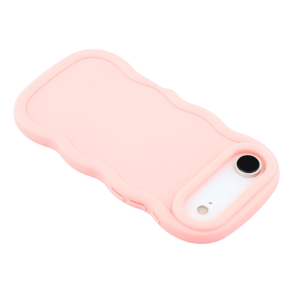  iPhone 17 Air Mobilskal Wavy Ljus Rosa - Teknikhallen.se