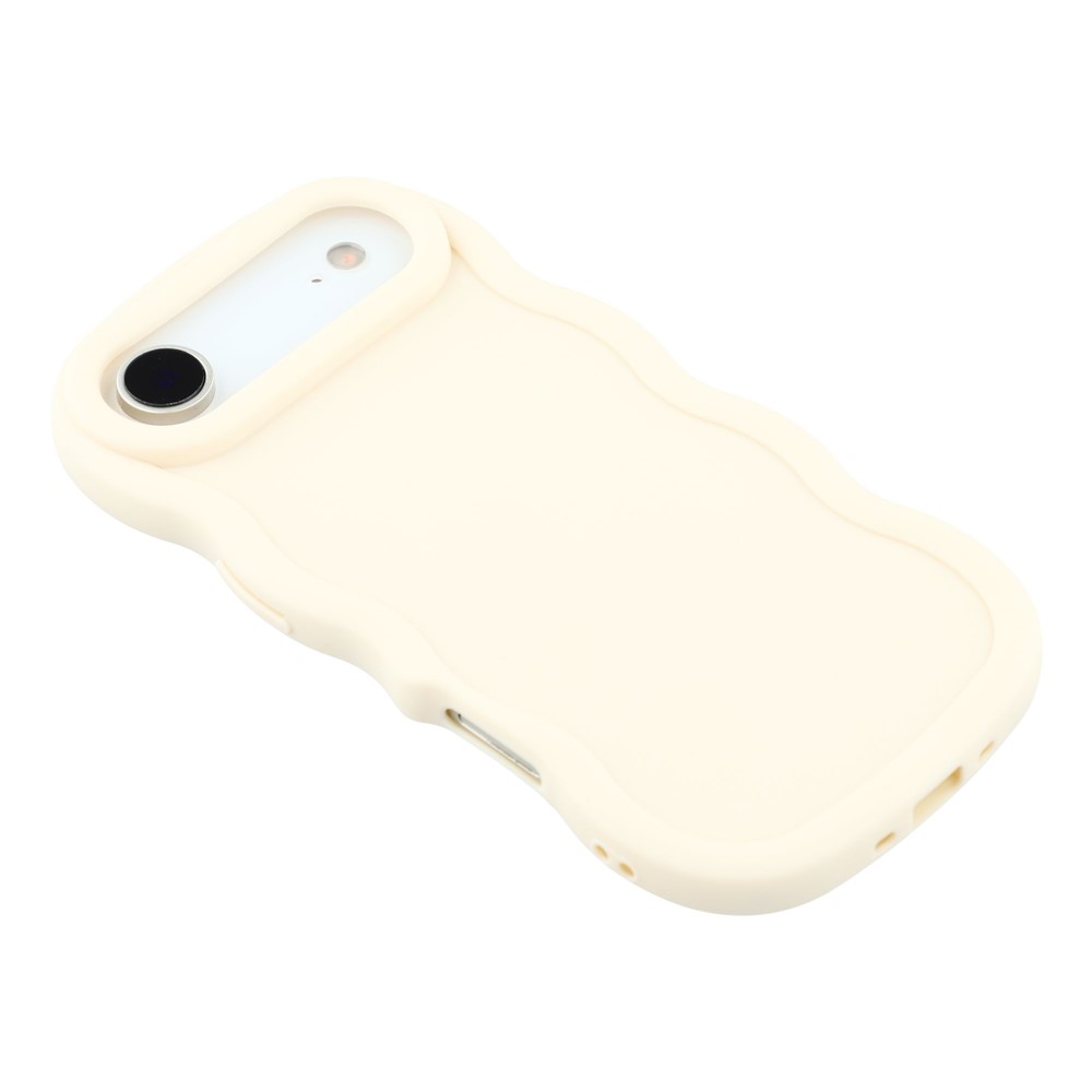  iPhone 17 Air Mobilskal Wavy Off White - Teknikhallen.se