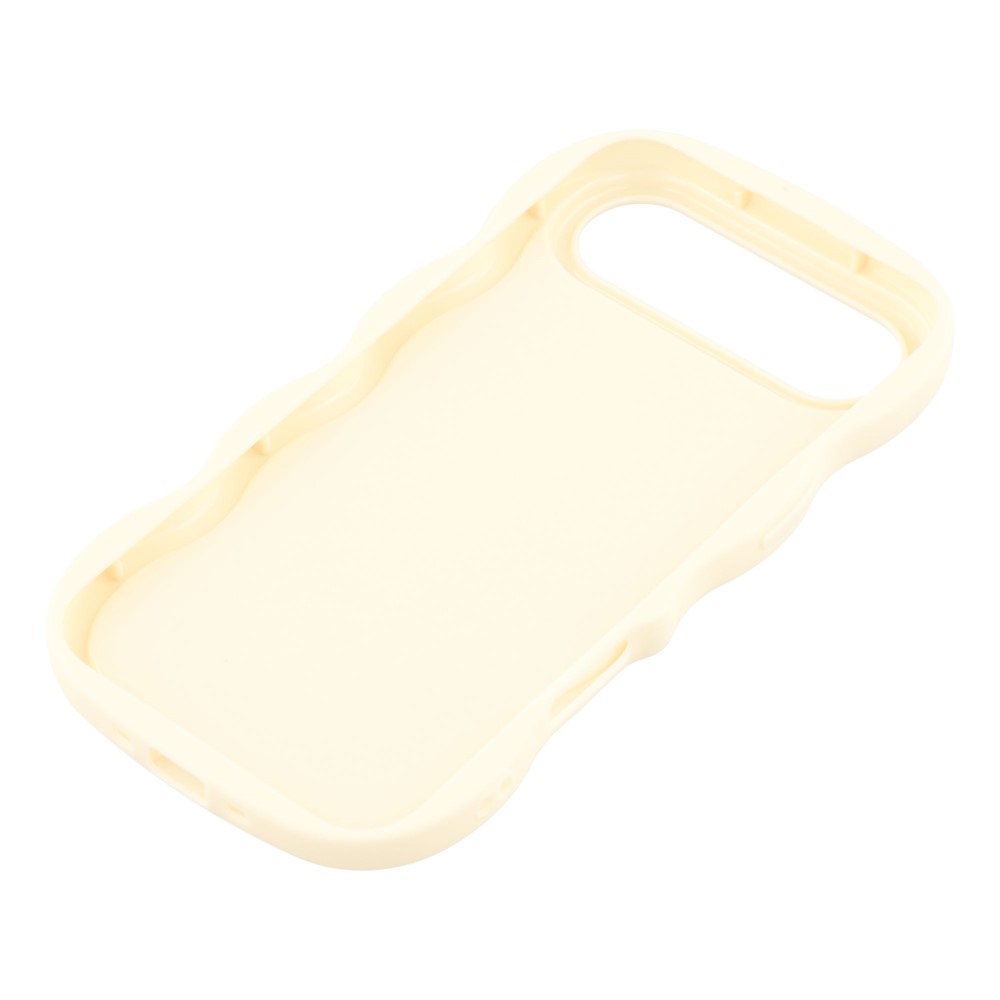  iPhone 17 Air Mobilskal Wavy Off White - Teknikhallen.se