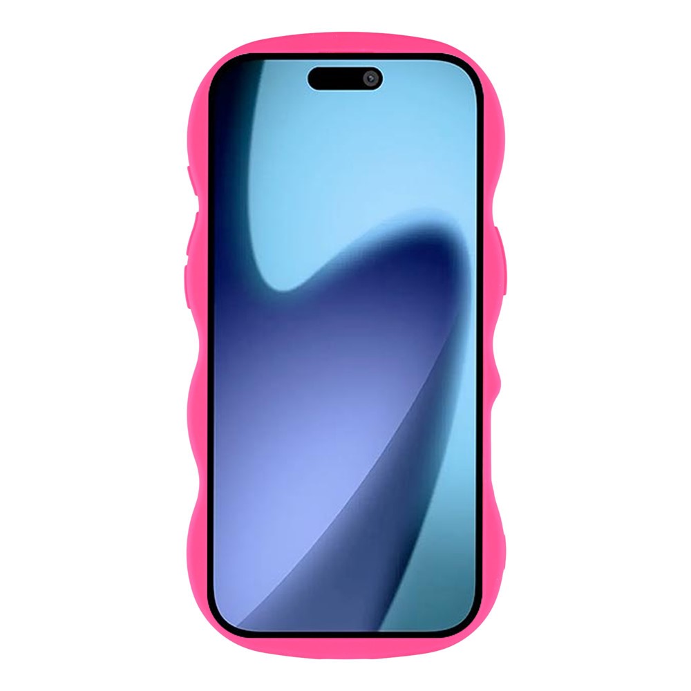  iPhone 17 Air Mobilskal Wavy Rosa - Teknikhallen.se