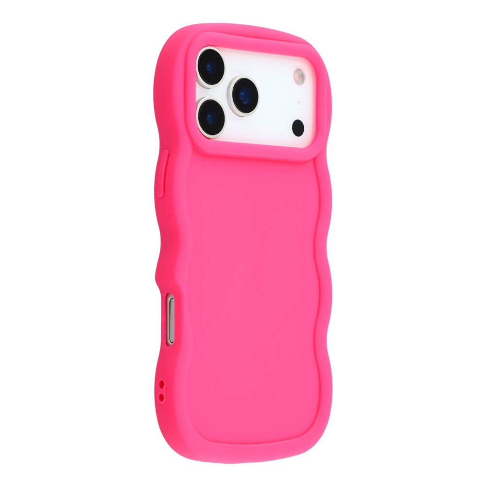  iPhone 17 Pro Max Mobilskal Wavy Rosa - Teknikhallen.se