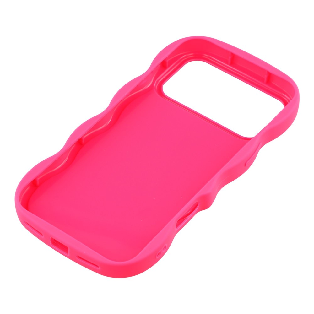 iPhone 17 Pro Max Mobilskal Wavy Rosa - Teknikhallen.se