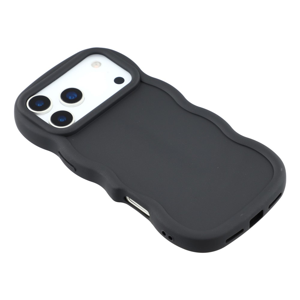  iPhone 17 Pro Mobilskal Wavy Svart - Teknikhallen.se