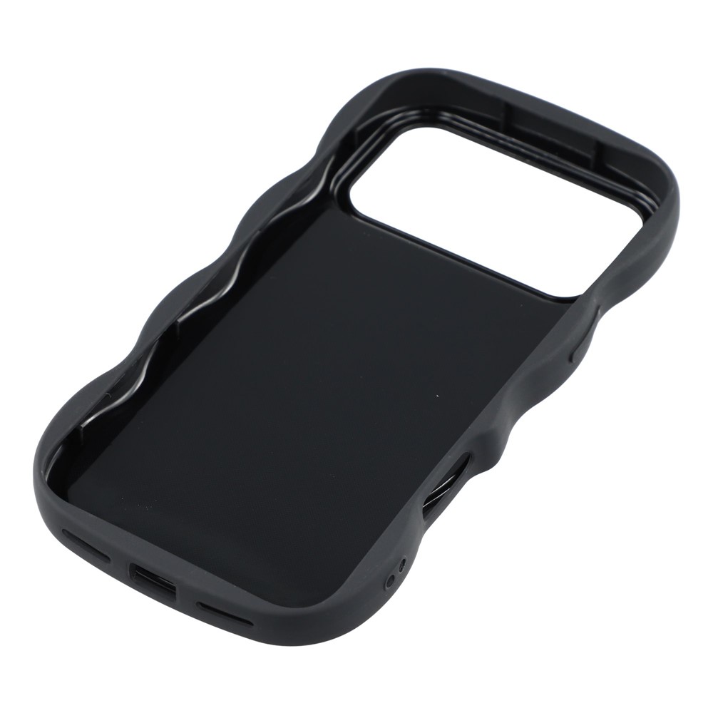  iPhone 17 Pro Mobilskal Wavy Svart - Teknikhallen.se