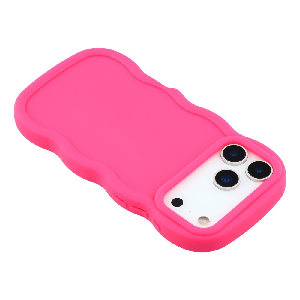  iPhone 17 Pro Mobilskal Wavy Rosa - Teknikhallen.se