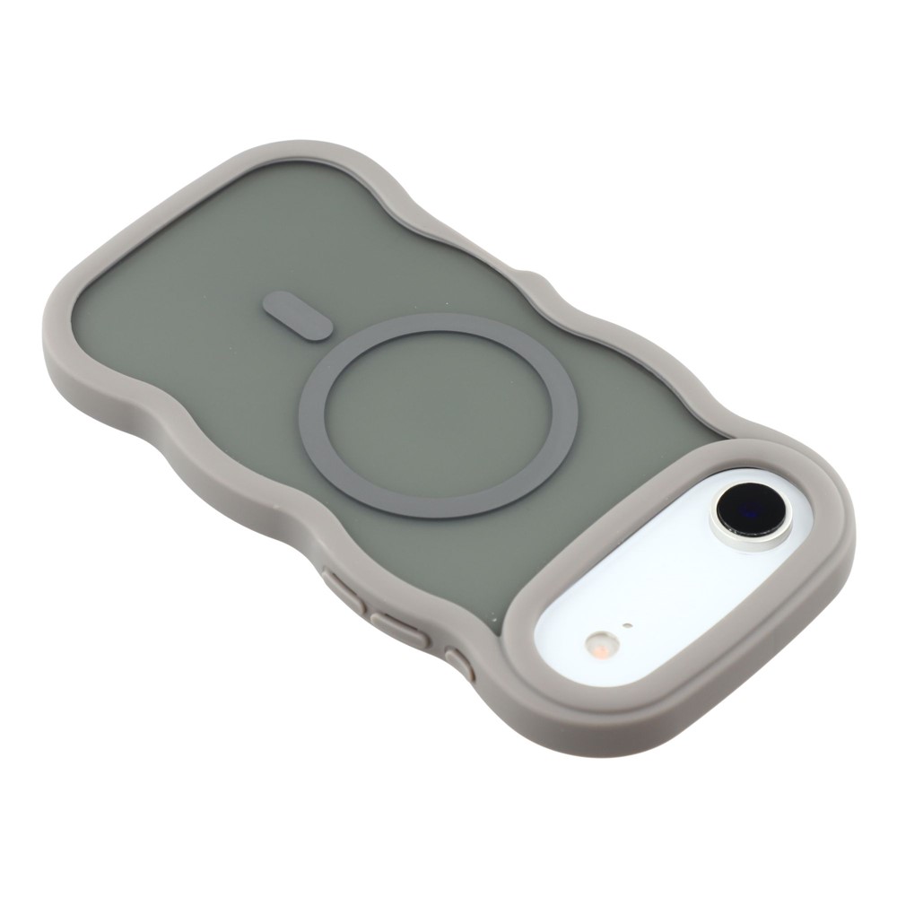  iPhone 17 Air Skal MagSafe Wavy Matt Grå - Teknikhallen.se