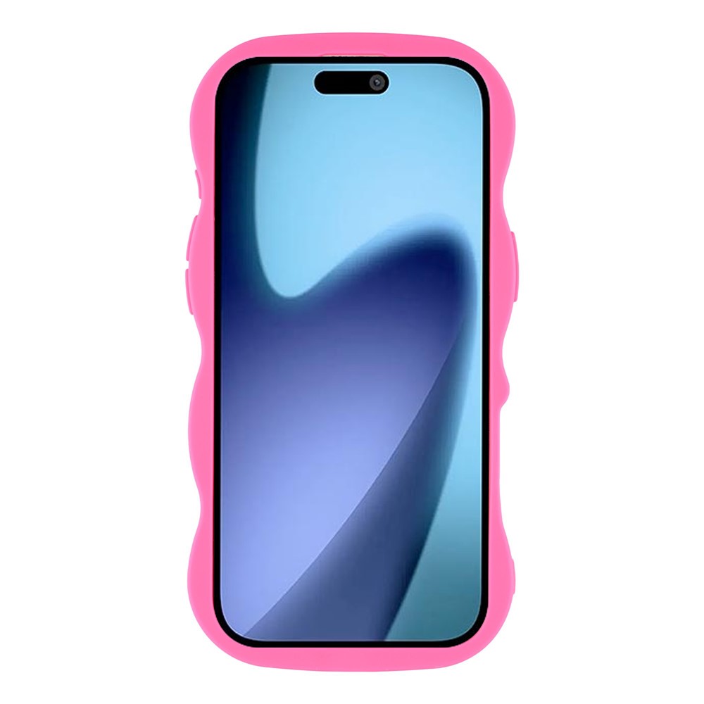  iPhone 17 Air Skal MagSafe Wavy Matt Rosa - Teknikhallen.se