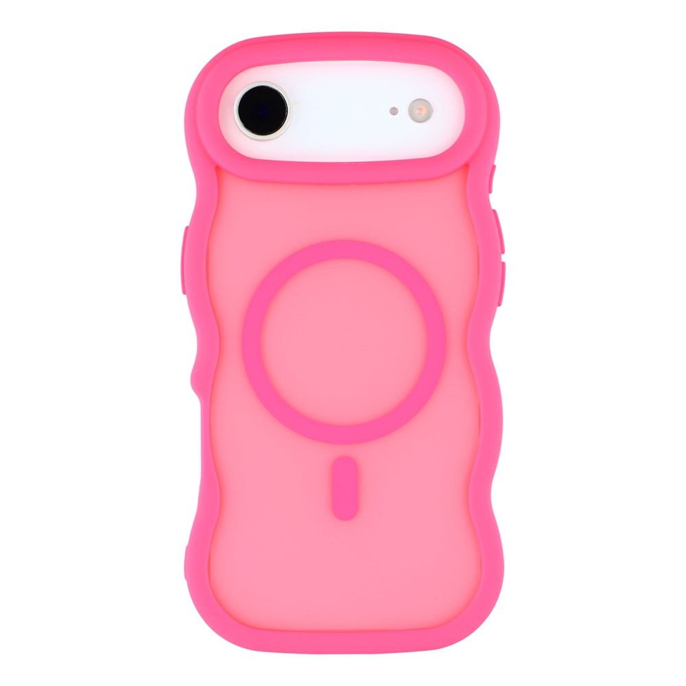  iPhone 17 Air Skal MagSafe Wavy Matt Rosa - Teknikhallen.se