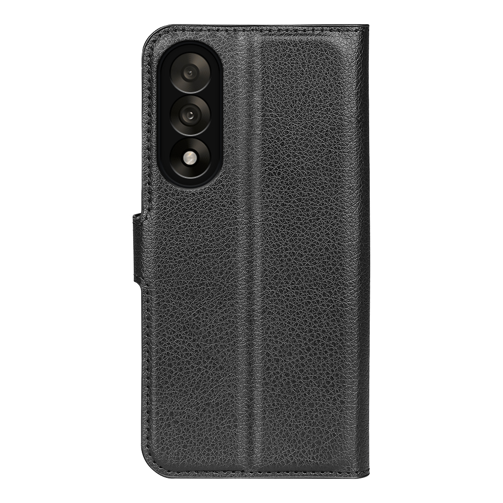  OnePlus Nord 5 5G Fodral Litchi Läder Svart - Teknikhallen.se