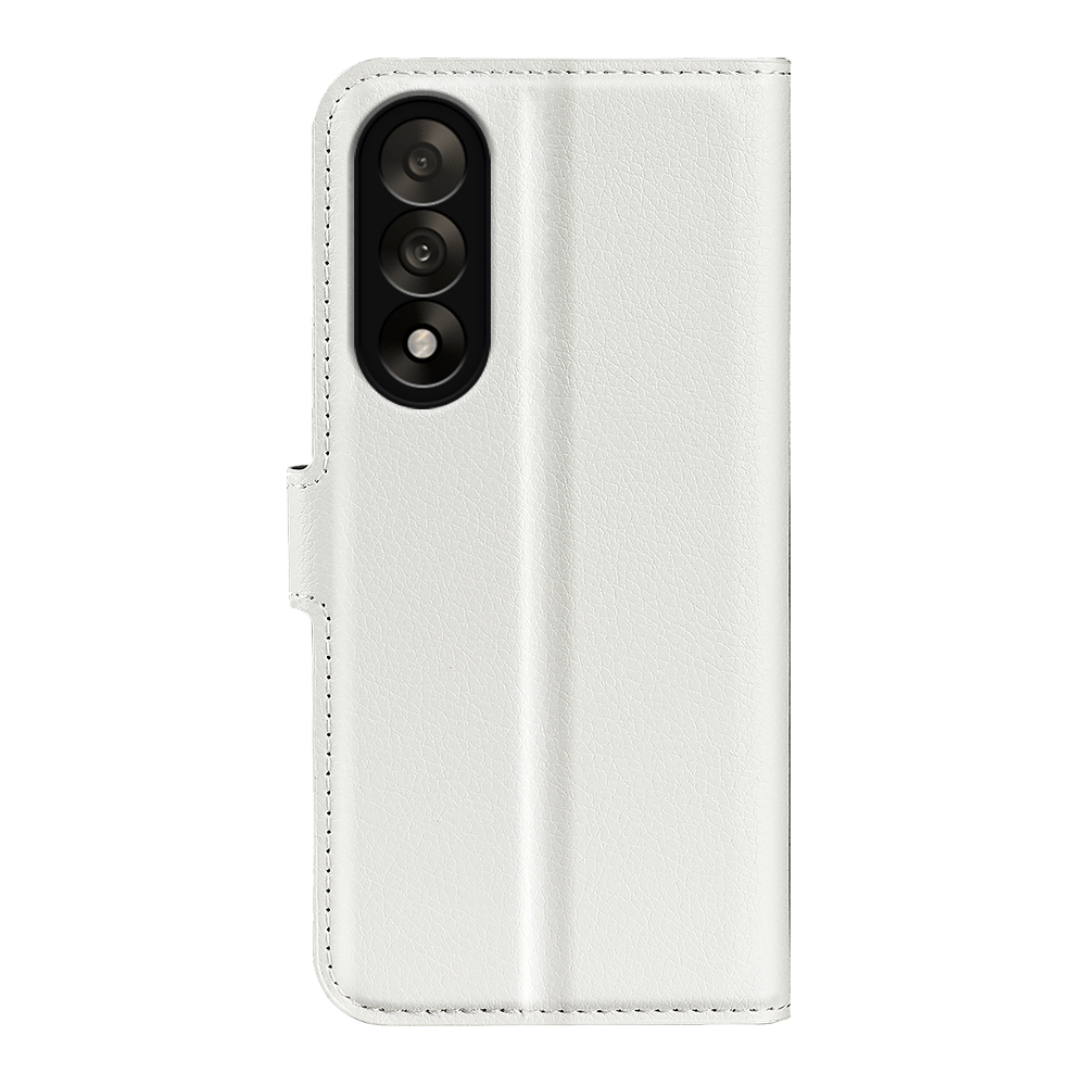  OnePlus Nord 5 5G Fodral Litchi Läder Vit - Teknikhallen.se