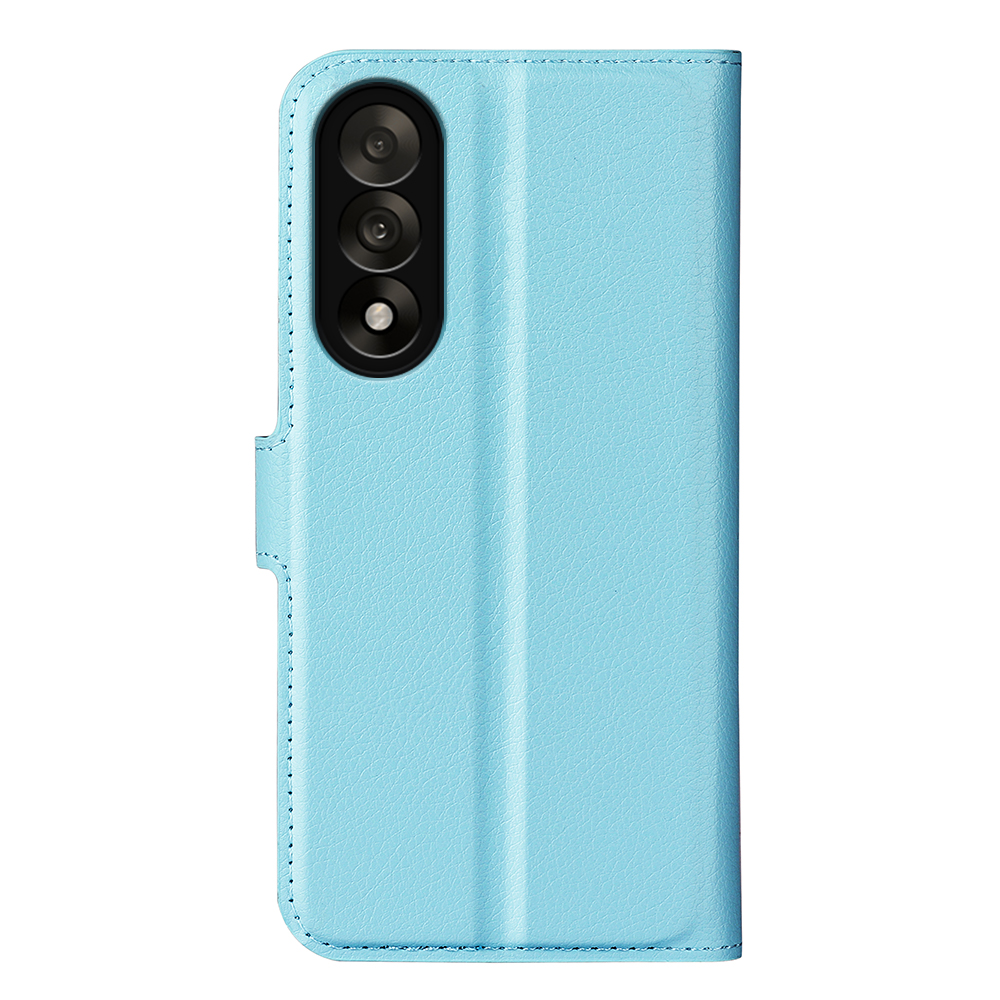  OnePlus Nord 5 5G Fodral Litchi Läder Blå - Teknikhallen.se