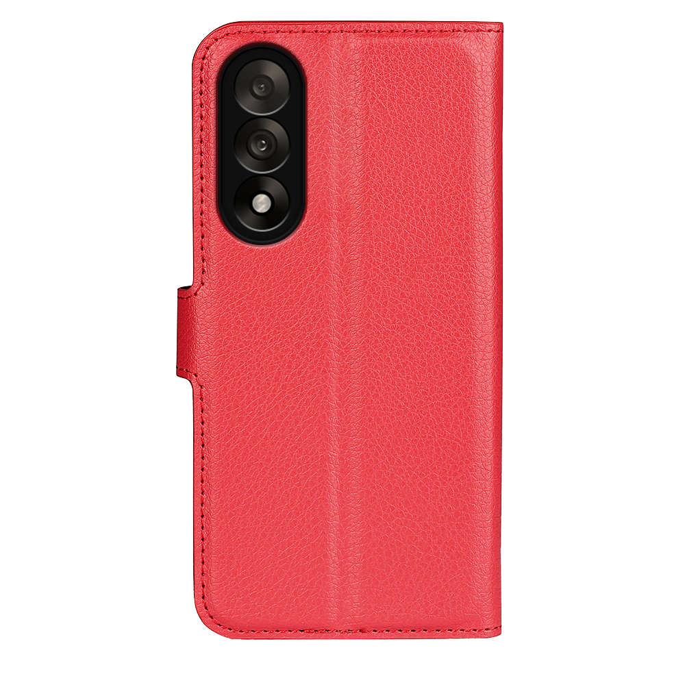  OnePlus Nord 5 5G Fodral Litchi Läder Röd - Teknikhallen.se