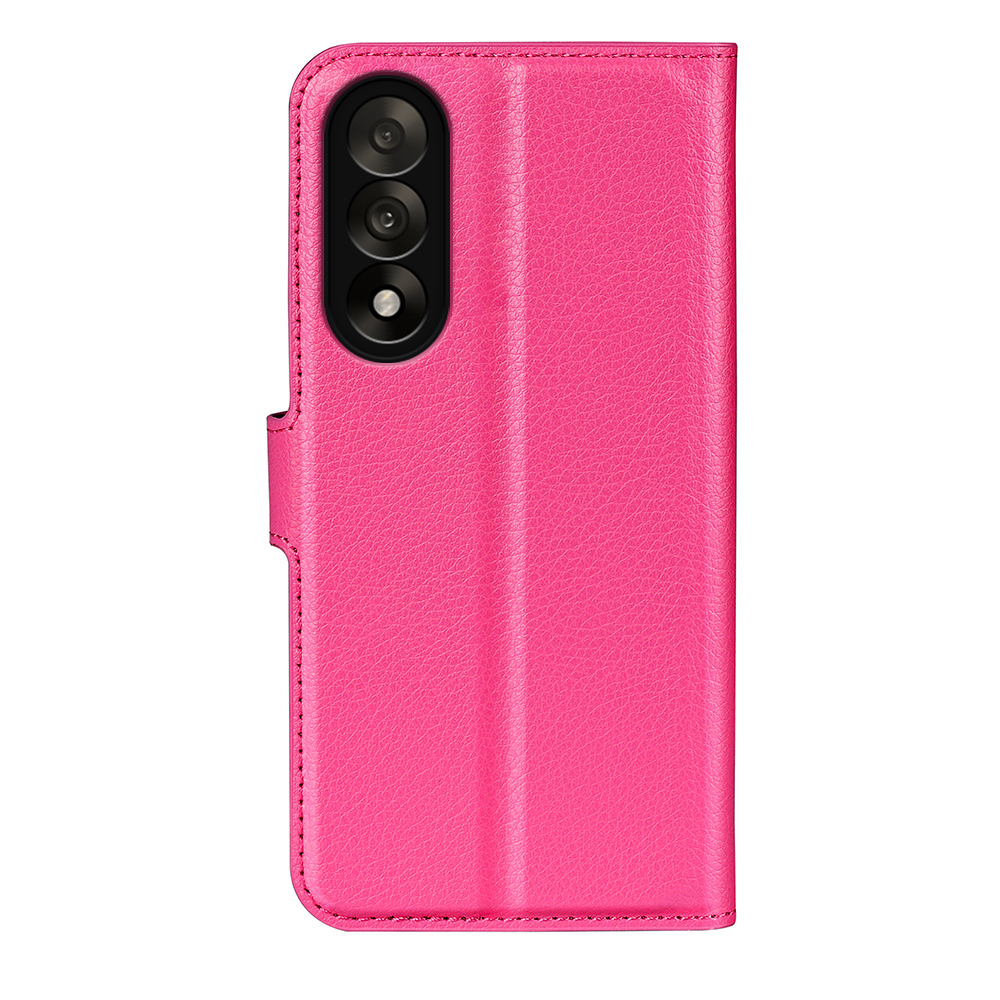  OnePlus Nord 5 5G Fodral Litchi Läder Rosa - Teknikhallen.se