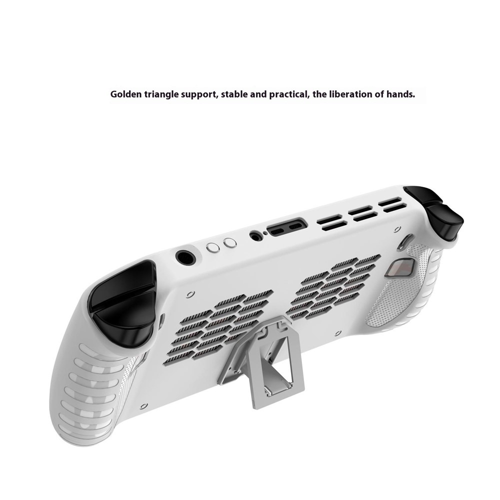  Lenovo Legion Go S Skal Kickstand TPU Vit - Teknikhallen.se