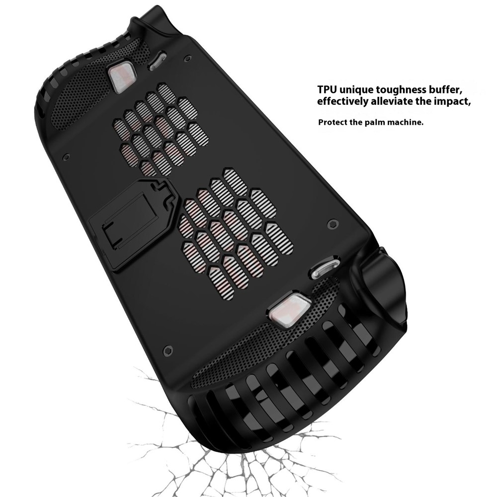  Lenovo Legion Go S Skal Kickstand TPU Vit - Teknikhallen.se