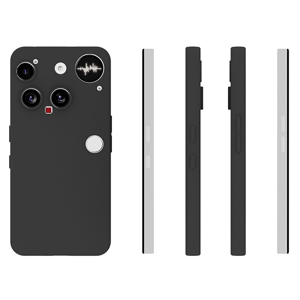  Nothing Phone 3 Skal Slim TPU Svart - Teknikhallen.se