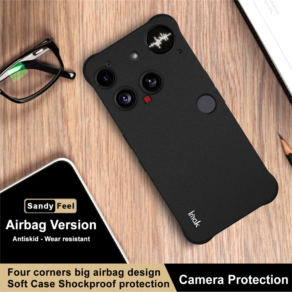 IMAK IMAK Nothing Phone 3 Skal Airbag Shockproof Svart - Teknikhallen.se