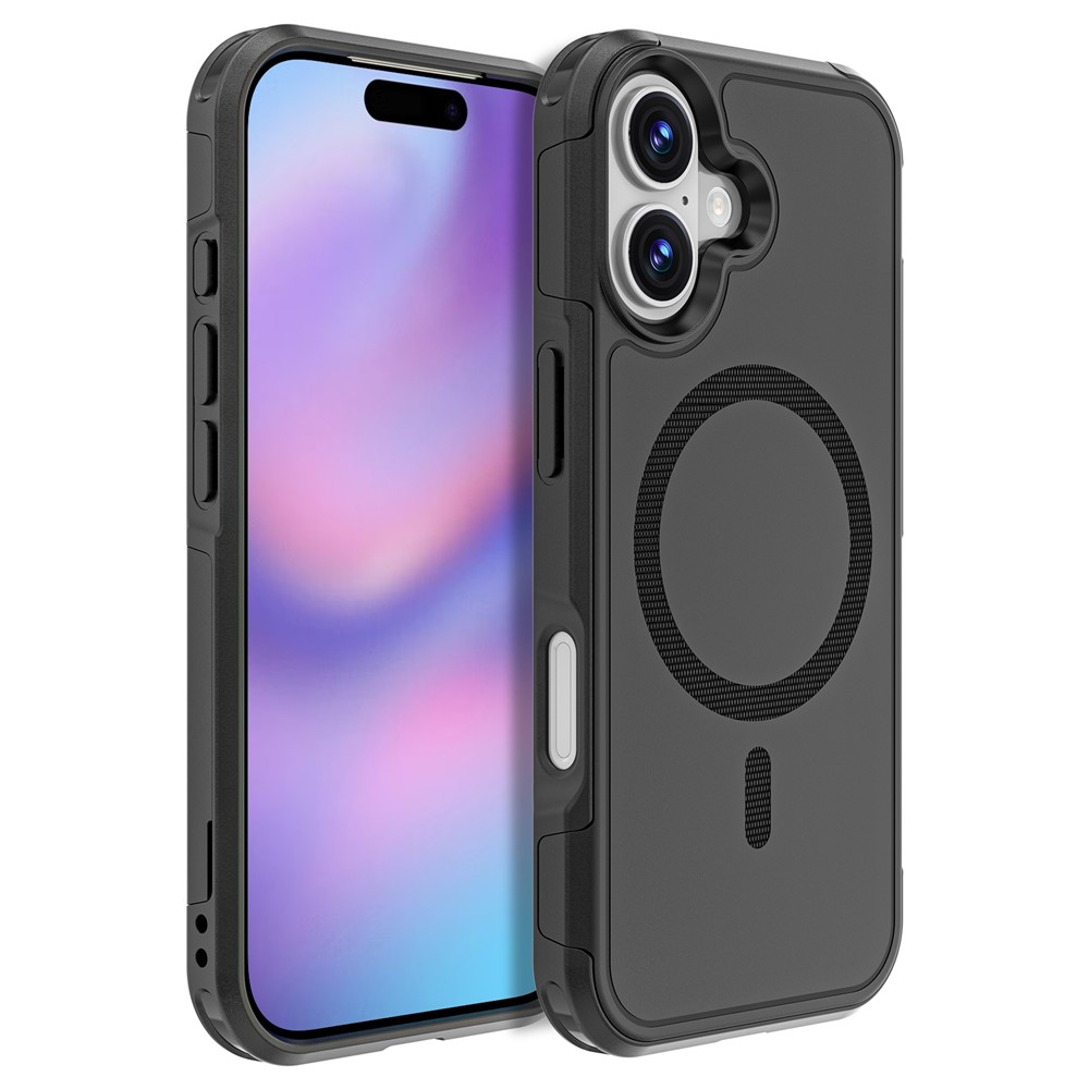  iPhone 17 Skal MagSafe Hybrid Svart - Teknikhallen.se