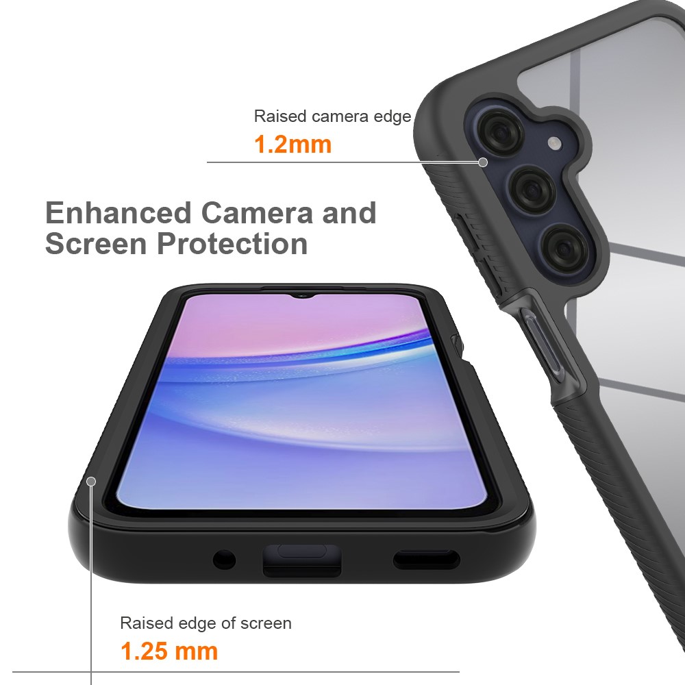  Samsung Galaxy A17 Skal 360 Defense Svart - Teknikhallen.se