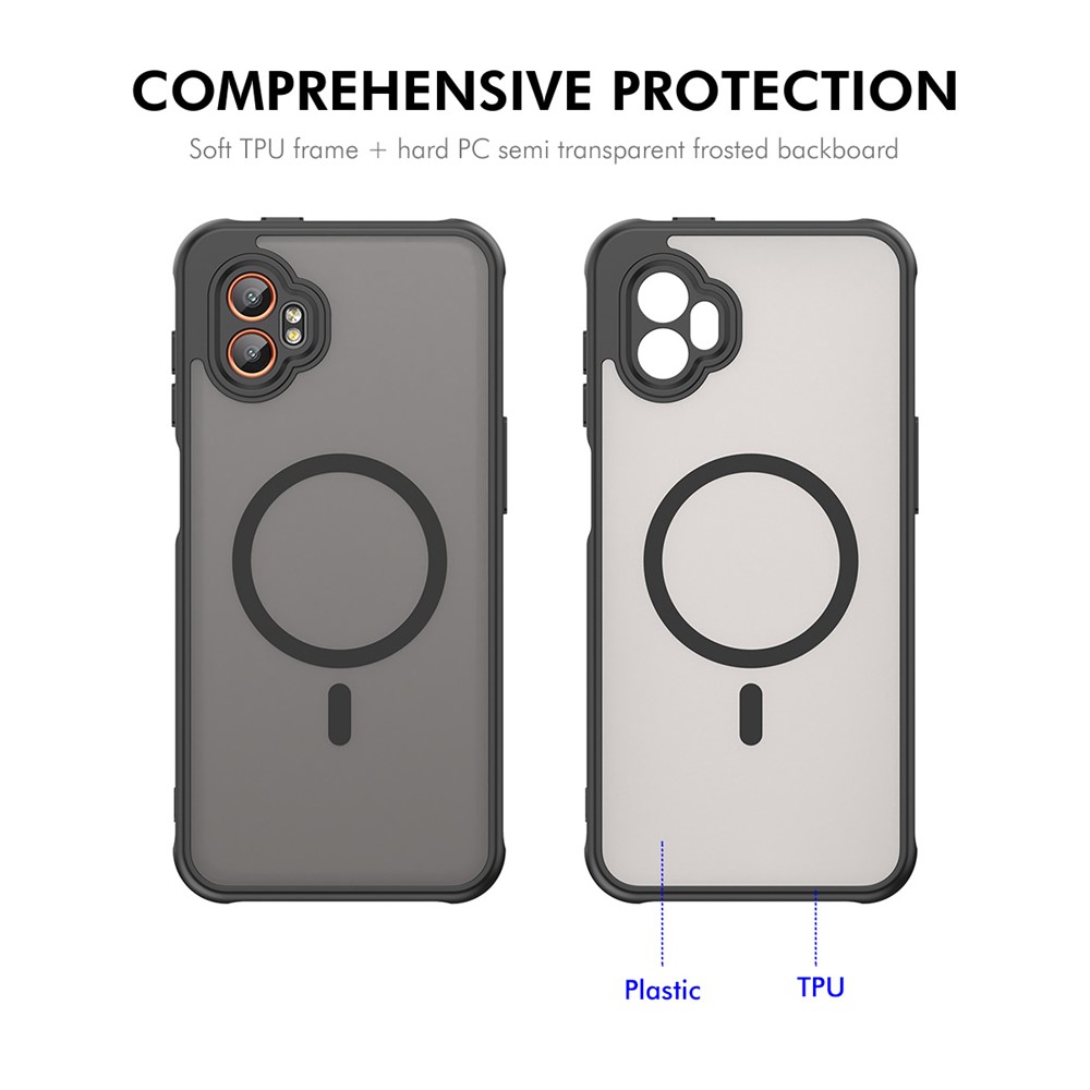 ENKAY ENKAY Galaxy Xcover 7 Pro Skal MagSafe Inkl. Skärmskydd - Teknikhallen.se