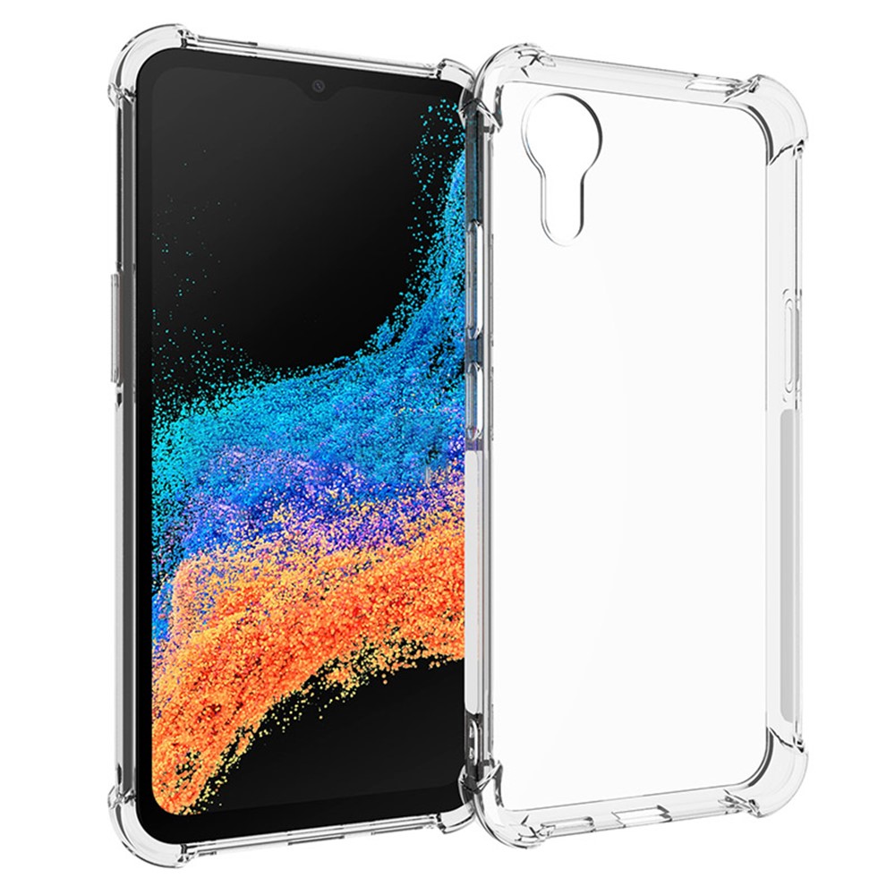  Samsung Galaxy Xcover 7 Skal TPU Shockproof Transparent - Teknikhallen.se