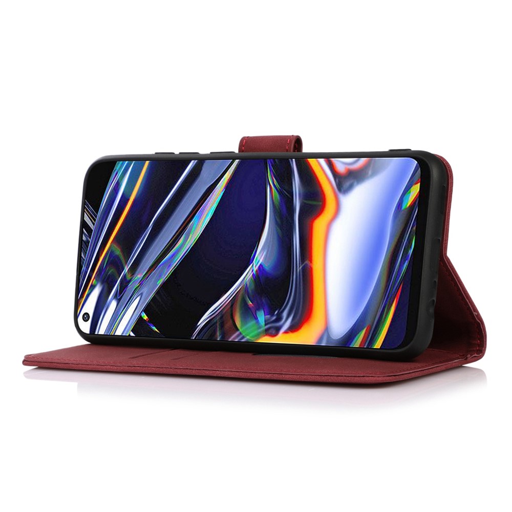 KHAZNEH KHAZNEH Samsung Galaxy Xcover 7 Fodral Läder Röd - Teknikhallen.se