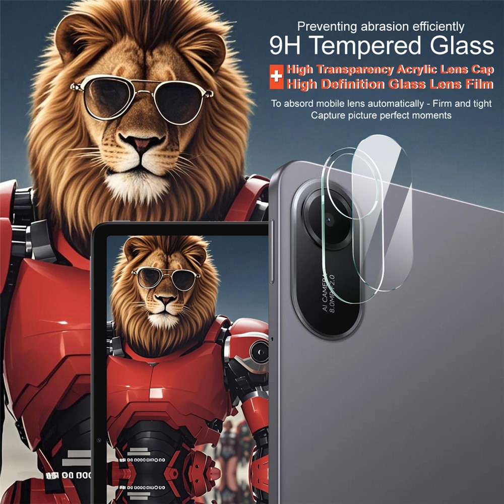 IMAK IMAK Xiaomi Redmi Pad 2 Linsskydd Härdat Glas Transparent - Teknikhallen.se