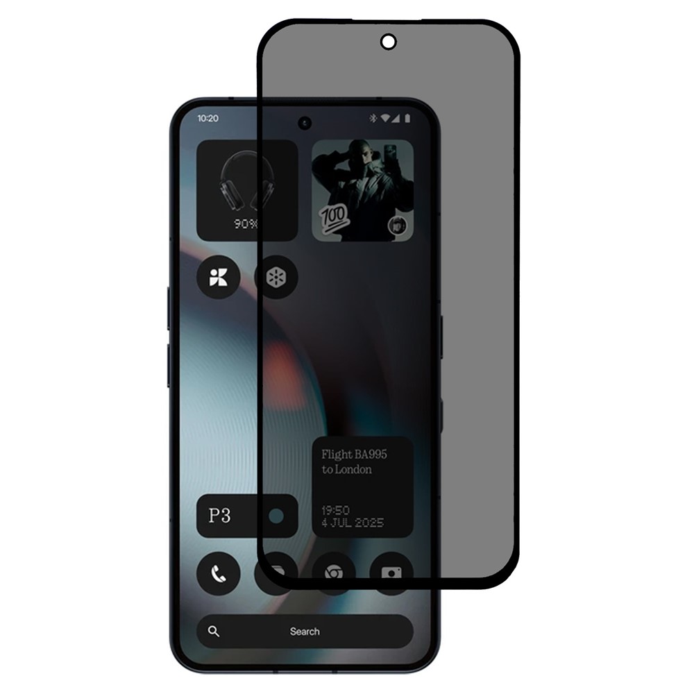  Nothing Phone 3 Skärmskydd Heltäckande Härdat Glas Privacy - Teknikhallen.se