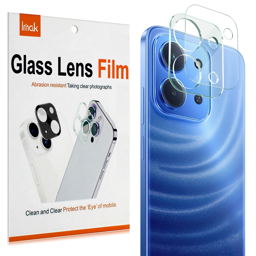 IMAK IMAK Xiaomi Redmi 15C Linsskydd Härdat Glas Transparent - Teknikhallen.se