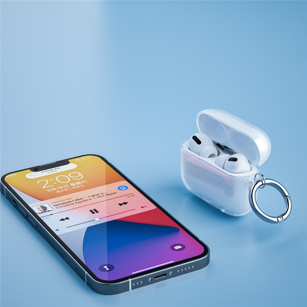  AirPods Pro 3 Skal TPU Blå - Teknikhallen.se