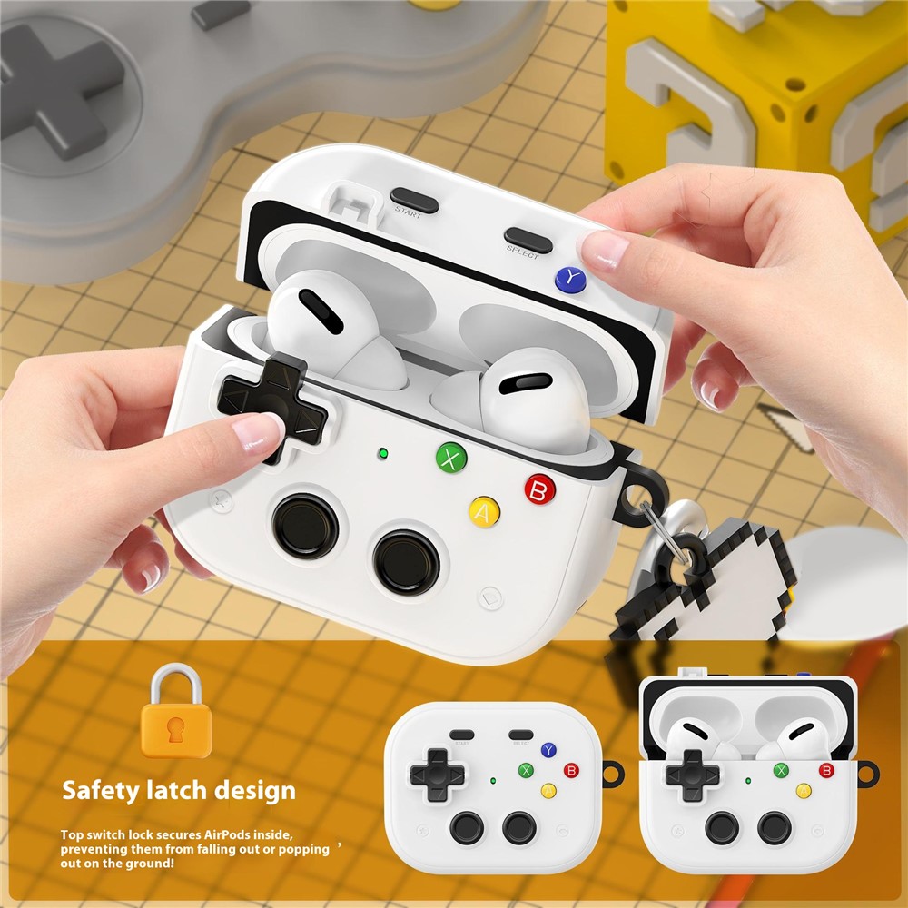  AirPods Pro 3 Skal Game Console Rosa - Teknikhallen.se