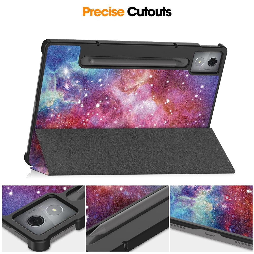  Lenovo Idea Tab Pro Fodral Tri-Fold Galaxy - Teknikhallen.se