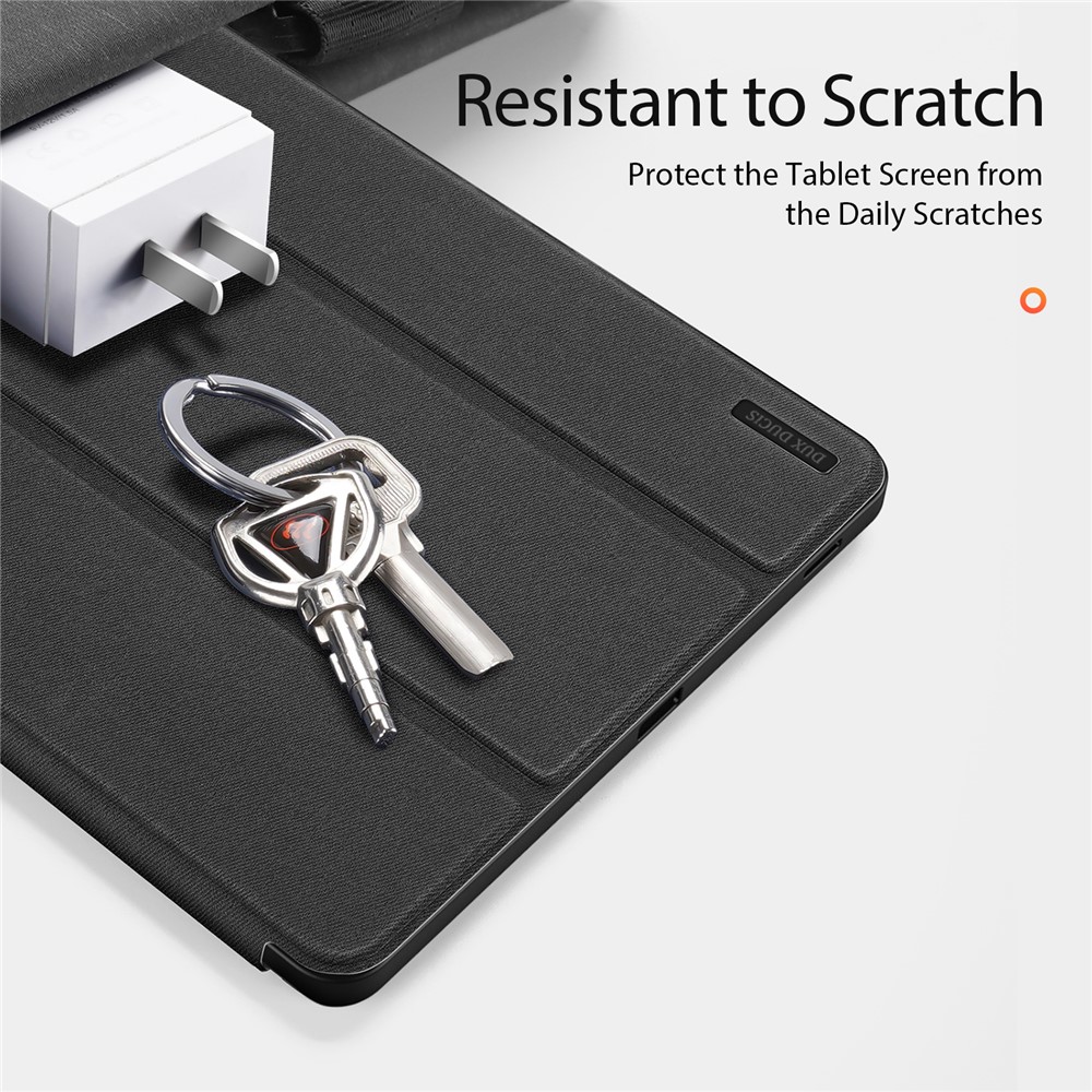 DUX DUCIS DUX DUCIS Galaxy Tab S10 FE Plus Fodral DOMO Tri-Fold Svart - Teknikhallen.se