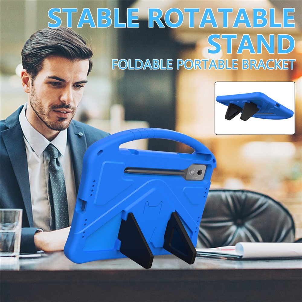  Lenovo Idea Tab Pro EVA Skal För Barn Blå - Teknikhallen.se