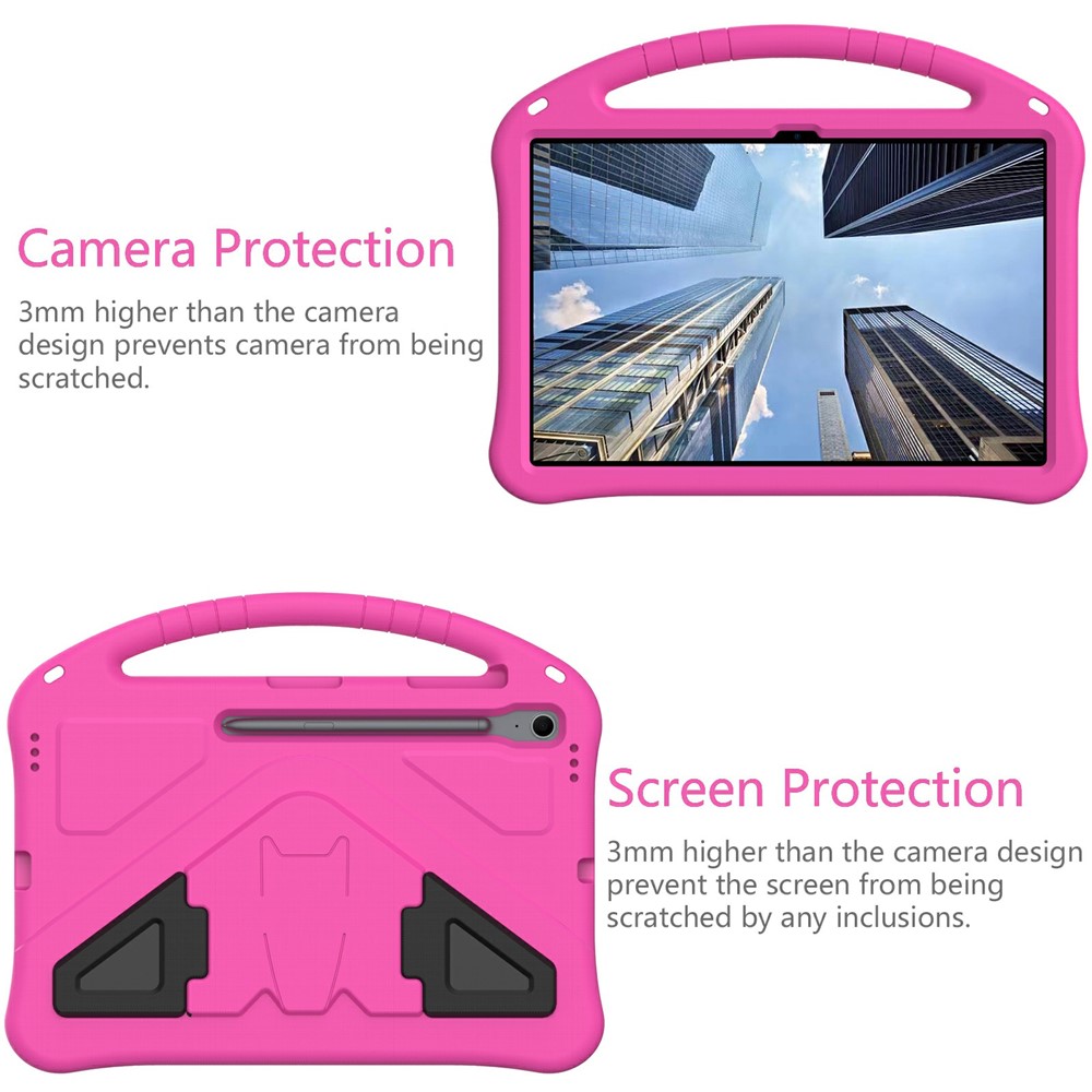  Galaxy Tab S10 FE Plus EVA Skal För Barn Rosa - Teknikhallen.se
