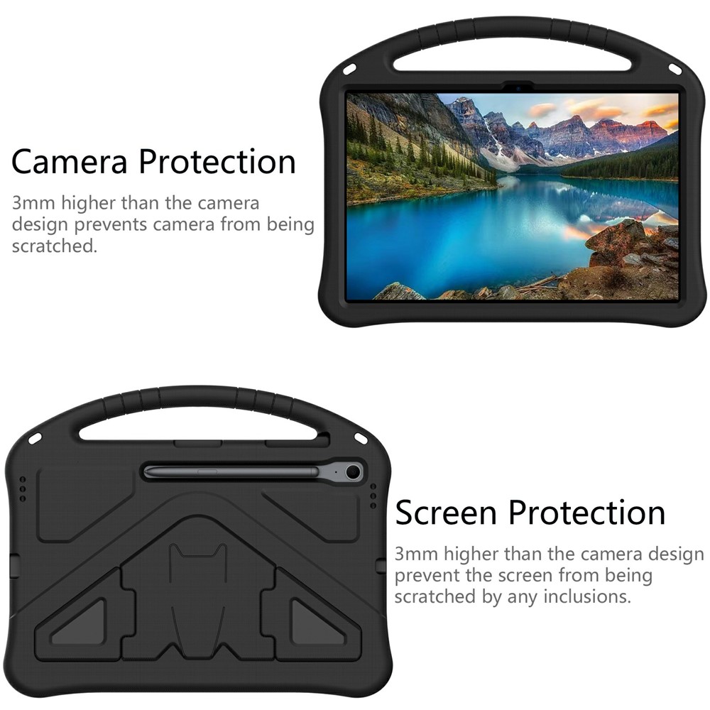  Galaxy Tab S10 FE Plus EVA Skal För Barn Svart - Teknikhallen.se