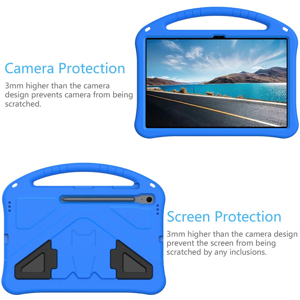 Galaxy Tab S10 FE Plus EVA Skal För Barn Blå - Teknikhallen.se