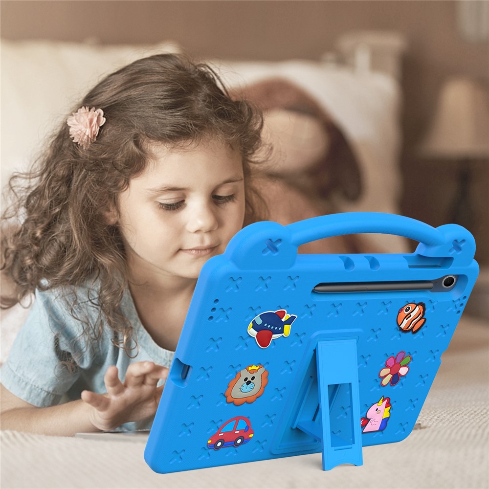  Samsung Galaxy S10 FE Plus Skal EVA För Barn Blå - Teknikhallen.se