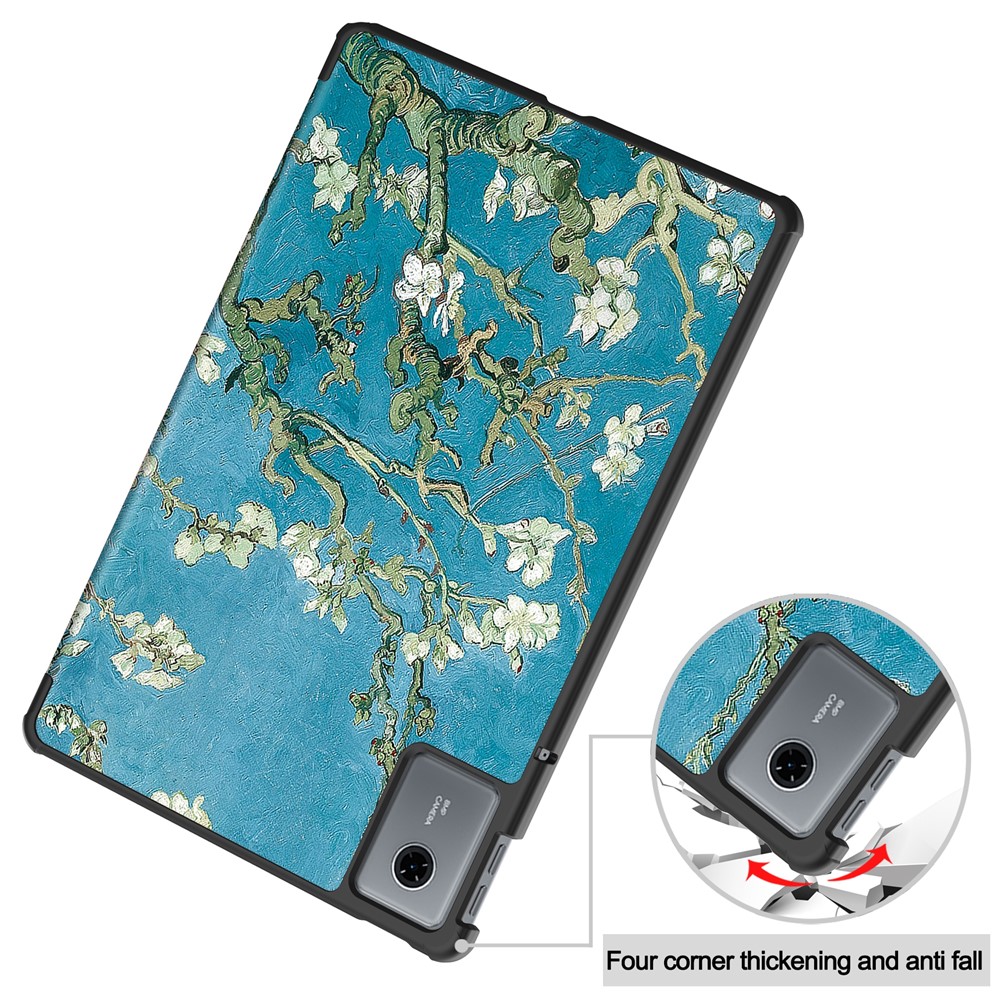 Lenovo Idea Tab Fodral Tri-Fold Peach Blossom - Teknikhallen.se
