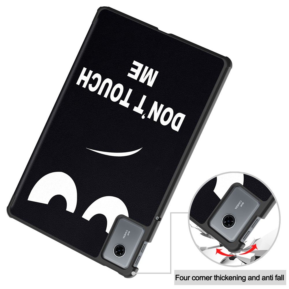  Lenovo Idea Tab Fodral Tri-Fold Dont Touch Me - Teknikhallen.se