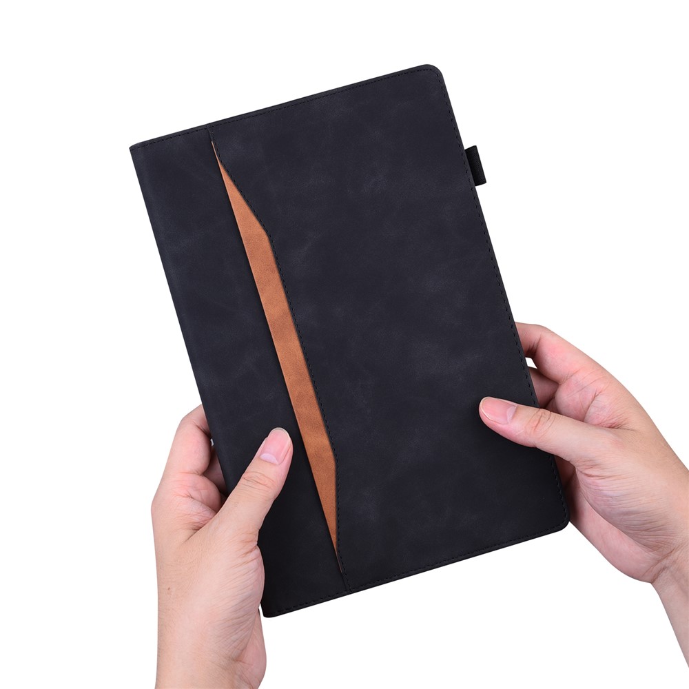  Galaxy Tab S11/S10 Lite/S10 FE/S9/S9 FE/S8/S7 Fodral Läder Svart - Teknikhallen.se