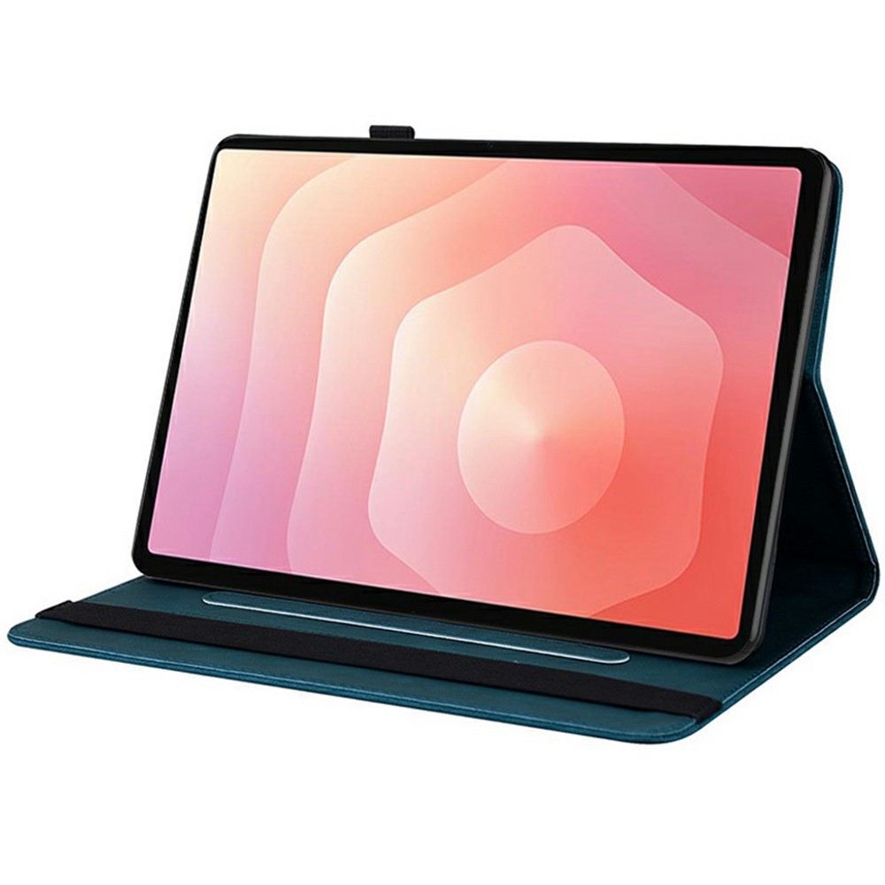  Samsung Galaxy Tab S11 Fodral Butterfly Flower Blå - Teknikhallen.se