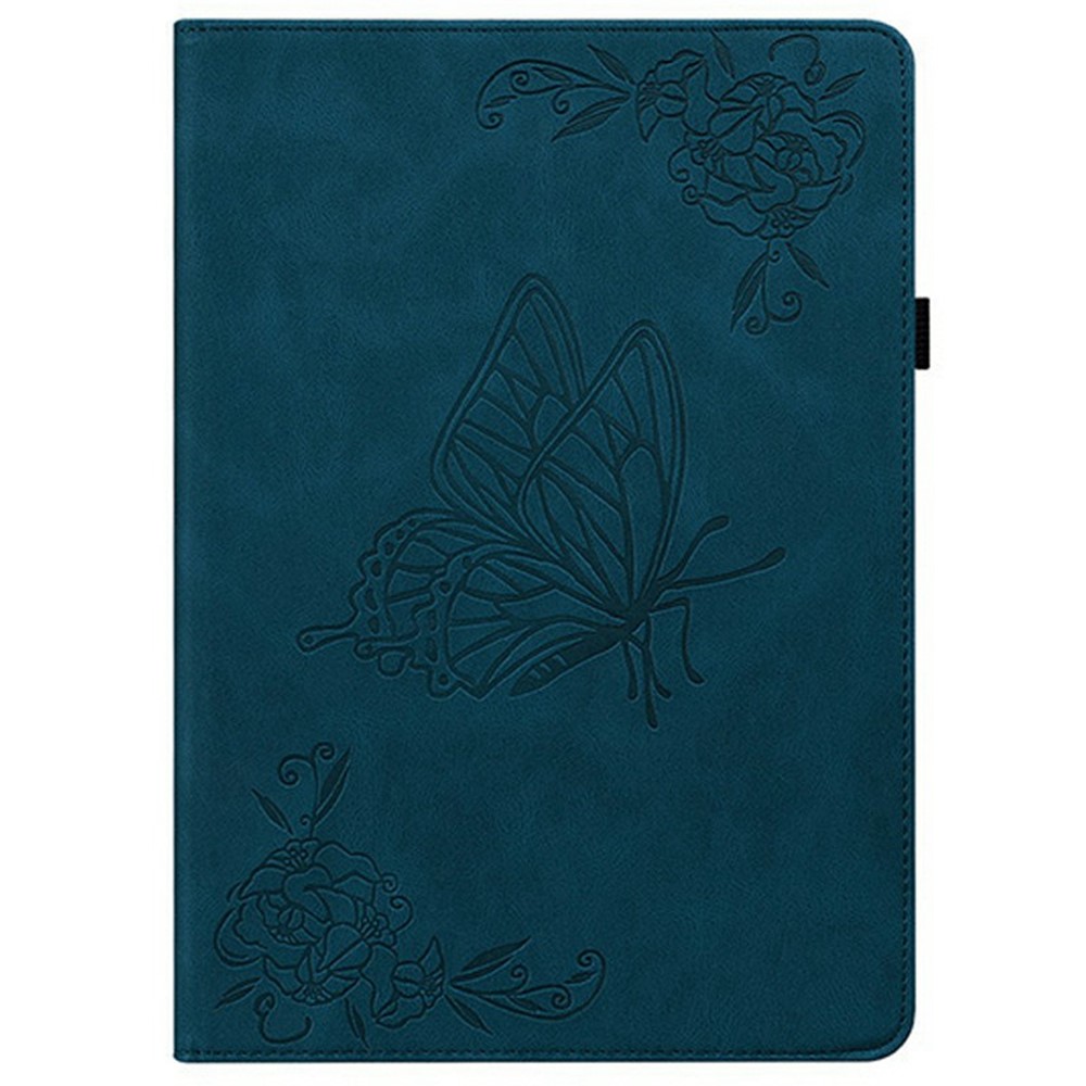  Samsung Galaxy Tab S11 Fodral Butterfly Flower Blå - Teknikhallen.se