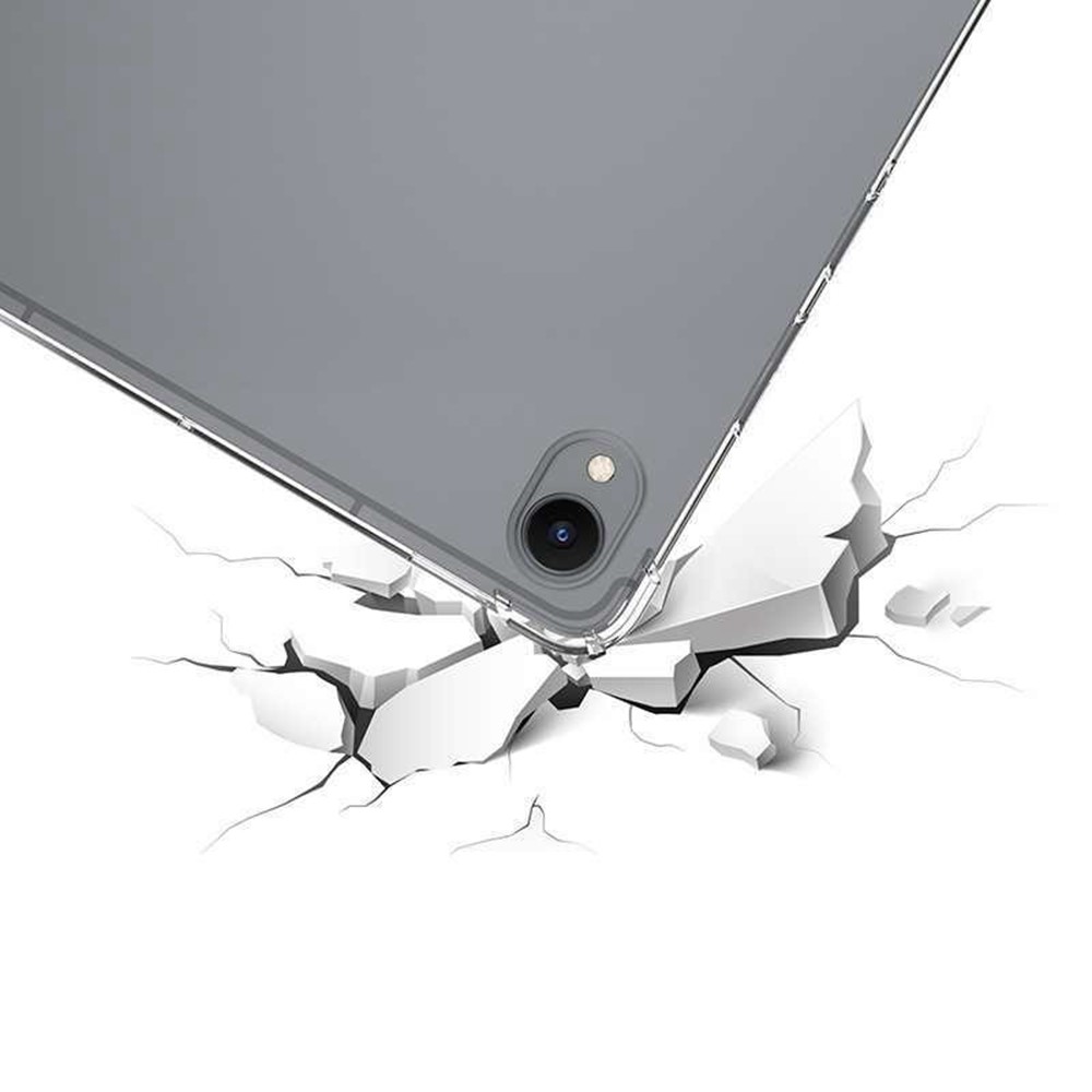  Samsung Galaxy Tab S11 Skal Shockproof TPU Transparent - Teknikhallen.se
