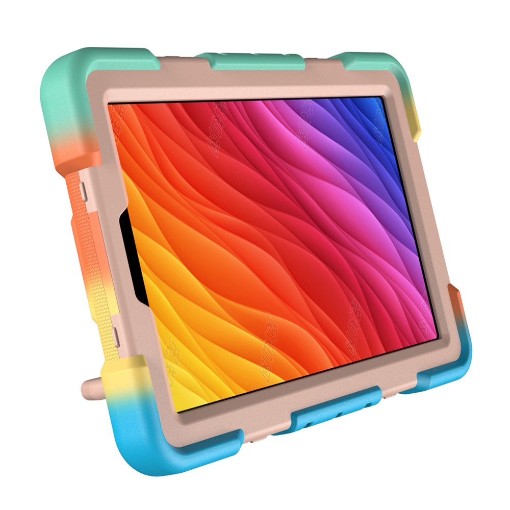  Galaxy Tab A11 Skal Kickstand Shockproof Rainbow - Teknikhallen.se