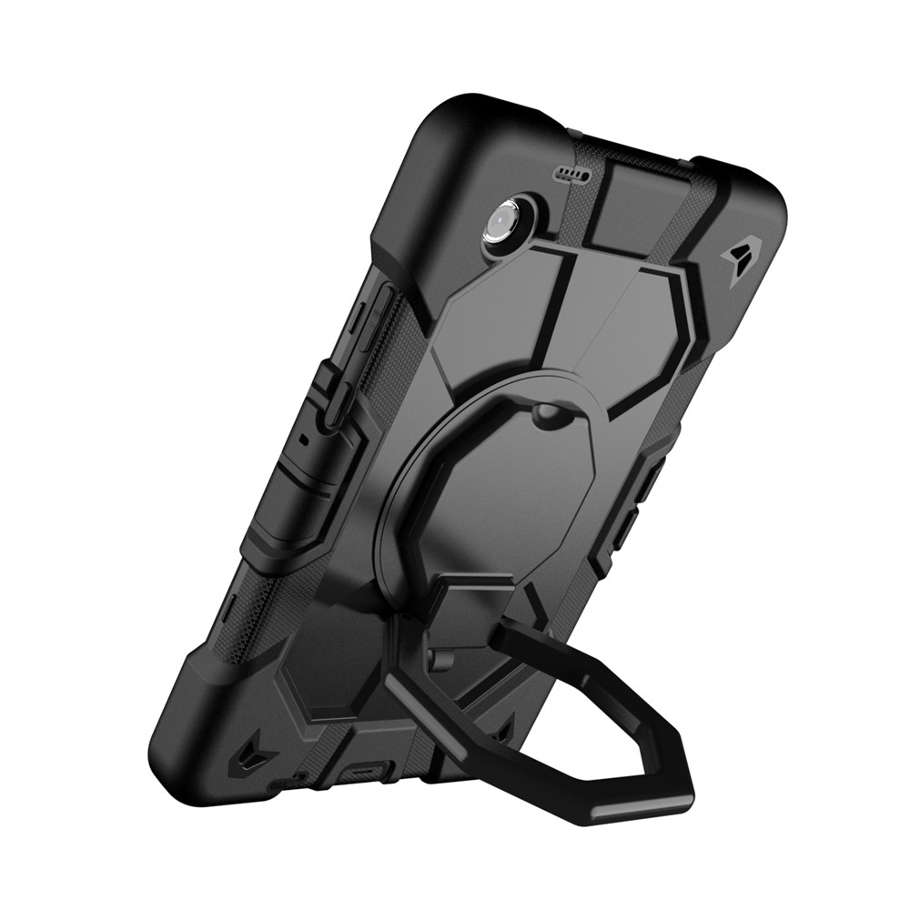  Galaxy Tab A11 Skal Kickstand Shockproof Svart - Teknikhallen.se